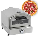 Beachtiful Gas-Pizzaofen, Pizzamaker aus Edelstahl für die Arbeitsplatte, zum Zubereiten von Pizza, Steak, Fisch, Hühnchen und mehr, für Partys im Garten im Freien
