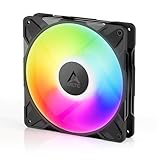 ARCTIC P14 Pro A-RGB - Leistungsstarker Premium PC Lüfter, 140mm PWM Case Fan, Y-Kabelsplitter, Gehäuselüfter, 400–2500 rpm, 0 rpm