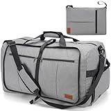 Upeelife Reisetasche, 125L Reisetasche Groß Faltbar, Leichte Sporttasche Weekender Wasserdicht Reisetaschen mit Schuhfach für Damen Herren Gym Duffle Bag