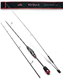 Paradox Fishing Ul-Rute I Trout Series X I 1,85m Wg. 1,2g-4g I Spoon Rute Forellenrute Ultralight Rute – UL Rute