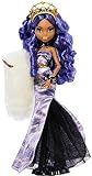 Monster High Howliday Winter Edition Puppe Clawdeen Wolf Sammlerstück im ICY Lavender Kleid mit Pelzboa & Zubehör