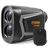 CIGMAN Laser Golf Entfernungsmesser, 800 Yards Golf Rangefinder mit Slope-USB Wiederaufladbar, Fünf Messmodi, Verfügbar für Wettbewerbe, Mitgelieferte Magnetische Montageband