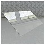 Trofecto - PVC Kunststoffplatte 2000x1000 mm - 1 Stück - durchsichtig aus Acrylglas PVC Platte - Kunststoffplatte 1mm transparent - leicht flexibel - (1 Stück - 200x100cm, 1mm transparent)