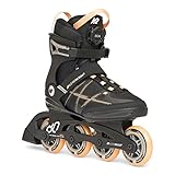 K2 Skates Damen Inline Skates ALEXIS 80 BOA, black - peach, 30H0100.1.1.085