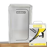 NEUBACH® Staubschutztür mit Reißverschluss -120 x 220 cm I Da besonders dicht, der zuverlässigste Staubschutz I Unsere Staubtür mit Reißverschluss ist perfekt anpassbar