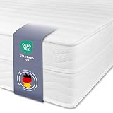 Träumegut24 HydroCell 7-Zonen Matratze 180x200 cm | Härtegrad wählbar | Höhe 19cm | Ergonomische Kaltschaummatratze | Oeko-TEX® | (H4, 180x200cm, 19cm)