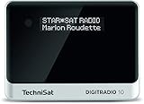 TechniSat DIGITRADIO 10 - DAB+ Digitalradio Adapter (OLED-Display, Bluetooth, Fernbedienung, Wecker, optimal zur Aufrüstung bestehender HiFi-Anlagen) schwarz/silber