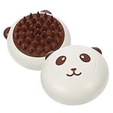 HEMOTON 2 Stück Teiliges Haustierpflege Kammset Abnutzungsresistentes Hundemassage Kamm mit Panda Design für Fellpflege von Hunden und Katzen Sanfte Massage und Einfache Entfernung von