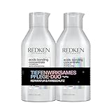 Redken | Pflegeset für Schutz vor Farbverlust, Konzentrierte All-In-One Formel, Acidic Bonding Concentrate Shampoo 300 ml & Conditioner 300 ml