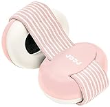 Reer Gehörschutz für Babys SilentGuard, besonders weich und leicht für den empfindlichen Babykopf, mitwachsend, rosa