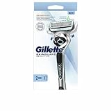 Gillette SkinGuard Sensitive Flexball Rasierer für Herren mit Tendenz zu Reizungen, 1 Griff + 1 Ersatz-Rasierer