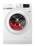 AEG Waschmaschine, Serie 6000 mit ProSense, Testsieger der Stiftung Warentest, 7,0 kg, Leise, Mengenautomatik, Nachlegefunktion, Kindersicherung, Wasserstopp, 1400 U/min, L6FBG51470