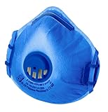 Oxyline 10x X 310 SV FFP3 NRD Blau Atemschutzmaske Halbmaske Staubmaske Atemmaske Schutzmaske mit Ventil