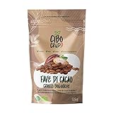 Kakaobohnen Roh Bio - 125g. Rohe Kakaobohnen Ungeröstet zum Essen aus Peru. Raw Cacao Beans Kakao Bohne Ganze Sorte Criollo. Bbiologischer Anbau.