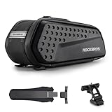 ROCKBROS Satteltasche Fahrrad Satteltaschen mit Schutzblech für Rennräder und Mountainbikes Elektrofahrrad Wasserabweisend Radsportzubehör 1,3L