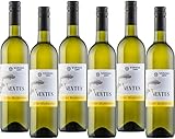 VENTUS Weißwein Gelber Muskateller 2021, von Hand gelesener lieblicher Weißwein (6 x 0.75 l)