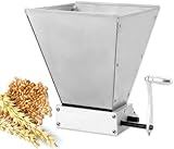 Getreidemühle Getreidequetsche Malzmühle Futtermühle SchrottmüHle Grainmühle Schrotmühle Barley Grinder Crusher Handmühle Manuelle GetreidemüHle GerstenmüHle Verstellbare MalzmüHle SchrotmüHle