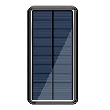 Solar Energy PowerBank Backup-Licht für tragbares Handy-Ladegerät, wasserdichte Ladestation mit USB-Ausgang, kompakter Notfall-Akku für Abenteuer Camping