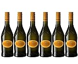 La Gioiosa - Bianco Vino Frizzante - Weißer Schaumwein aus Italien, 6 x 750 ml (Die Farbe der Flaschen kann variieren)