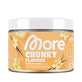 MORE Chunky Flavour, Vanilla Perfection, 150 g, vegan, Geschmackspulver zum Süßen, ohne viel Zucker und Kalorien, mit Inulin und Laktase, geprüfte Qualität - made in Germany