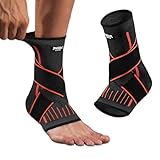 LACHT Sprunggelenkbandage – Verstellbare Knöchelbandage für Plantarfasziitis & Achillessehne – Stabilisierung & Schutz – Atmungsaktive orthopädische Fußbandage,bandage fußgelenk für beide Füße