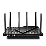 TP-Link Archer AX73 Wi-Fi 6 Gigabit WLAN Router, dual band (4804 Mbit/s 5 GHz, 574 Mbit/s 2,4 GHz, 4 × Gigabit LAN-Ports, 1 × USB 3.0 Port, HomeShield) , Unterstützt keine DSL-Funktion