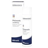 DERMASENCE Polaneth Shampoo, 200 ml, beruhigendes Shampoo gegen Juckreiz auf der Kopfhaut, mildert Irritationen, kühlt, ideal bei Neurodermitis, sensibler Kopfhaut, vegan