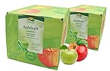 Bleichhof Apfelsaft naturtrüb - 100% Direktsaft, vegan, OHNE Zuckerzusatz, Bag-in-Box (2x 5l Saftbox)