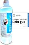 GlobaClean Ultraschallreiniger Konzentrat 1L - Reinigt Brillen, Schmuck, Zahnersatz, Uhren - Mit jedem Ultraschall Reinigungsgerät nutzbar - Ultrasonic Cleaner