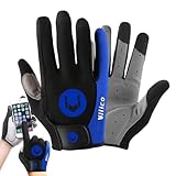Touchscreen-Handschuhe - Anti-Rutsch-Thermohandschuhe für den Winter, winddicht, wasserdicht, Vollfinger-Handschuhe für Damen und Herren, ideal zum Fahren, Radfahren, , Wandern, , extremes