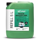 bio-chem Frischwassertank Reiniger 5 Liter - Hochwirksamer Tankreiniger für Wohnmobil & Caravan - Löst Kalkablagerungen aus Wassertank & Wasserleitungen mit natürlicher Zitronensäure - CHLORFREI