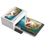 AGFAPHOTO Realipix Moments AMO46 – 10x15 cm Smartphone-Fotodrucker, Bluetooth für Apple und Android Smartphones, 4Pass Thermosublimation – Weiß