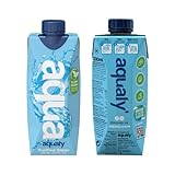 Aqualy Premium Wasser – Gereinigtes Wasser mit essentiellen Mineralien – Umweltfreundliches Wasser in Verpackung – BPA-frei – gentechnikfrei – frei von Mikroplastik – recycelbare Verpackung – (18