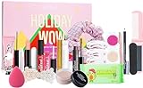Makeup Beauty Adventskalender 2023 Frauen Kosmetik Weihnachts Countdown Kalender Geschenkbox 20-Tage Weihnachten Advent Geschenk Für Frauen Und Mädchen
