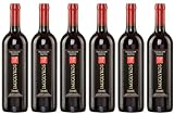 Cavino Imiglykos rot 6x 0,75l Flasche | Lieblicher Rotwein aus Griechenland | 11% Vol. | + 20ml Jassas Olivenöl