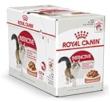 Royal Canin Instinctive Gravy | 12 x 85 g | Nassfutter für ausgewachsene Katzen | Kleine Stückchen in Soße | Zur Unterstützung eines gesundes Lebensstils