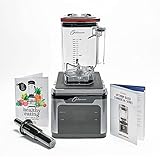 Hochleistungsmixer Optimum 9400X, optionaler Schallschutz I 2611 Watt, 6-Klingen-Edelstahlmesser, 5 individuelle Programme + manuelle Einst, 1.8L Behälter BPA-frei, Smoothies, Nussmus, Crushed Ice