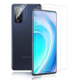 Carantee für Panzerglas für Samsung Galaxy S20 FE Schutzfolie, 2+2 Stück Schutzglas Folie für S20 FE mit Kameraschutz, HD Hochempfindliche Displayschutzfolie, 9H Fingerabdruck Schutz Glas für S20 FE