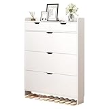 Schuhregal, Organizer, Flip-Flop, ultradünner Schuhschrank, Zuhause in die Tür des Hauses, kleiner Schuhschrank, kleiner Haushaltsschuhregal, Schuhregal (Größe: 100 cm)