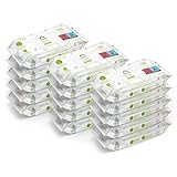 Amazon-Marke: Mama Bear Frisch Baby Feuchttücher, Aloe Vera, 1008 Stück (18 packungen mit 56), Verpackung kann abweichen