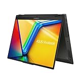 ASUS Vivobook S 16 Flip Convertible Laptop |16' FHD+ 16:10 entspiegeltes IPS Display | Intel Core i9-13900H | 16 GB RAM | 1 TB SSD | Intel HD | Windows 11 | QWERTZ Tastatur | Midnight Black