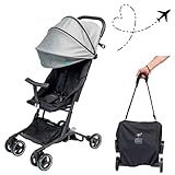 Urban Kanga Bandicoot Reisebuggy Flugzeug Handgepäck bis 25kg Kinderwagen (Hellgrau)