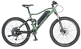 Prophete E-Bike Graveler, MTB Mountainbike für Damen und Herren, Elektrofahrrad 27,5', AEG EasyDrive+, Farbe nevergreen matt