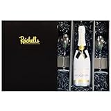 Moet & Chandon Ice Imperial Champagner 0,75 l 12% + 2 x Reichelts Champagnerglas als Geschenkset in Präsentbox by Reichelts