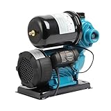 KATSU Wasserpumpe Hauswasserwerk Gartenpumpe 120W, Automatische Druckregelung, selbstansaugend geeignet für Haus- und Gartenwasserhähne 151433