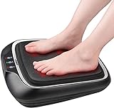 RENPHO Fußmassagegerät mit Wärme, Shiatsu Elektrisches Fußmassagegerät Einstellbare Massagegeschwindigkeit, Fussmassagegerät