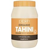 Pipkin 100% Bio-Tahinipaste 908g – Geröstete und gepresste äthiopische Sesamsamen – alles natürlich, koscher, vegan, nicht genmanipuliert