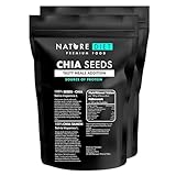 Nature Diet - Chiasamen 2x 1000 g | Salvia Hispanica | Reich an Omega-3 | Faserquelle