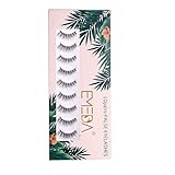 3D Falsche Wimpern 10 paare, natural fake lashes natürliche 3D kurze Wimpern handgefertigte transparente stiel künstliche Wimpern für das tägliche Make-up von EMEDA (005)