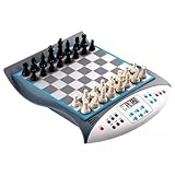 MRTKJ Elektronisches Schachbrettspielset, tragbares intelligentes Schachbrett, Magnettafel und Figuren, mit LCD-Display, perfekt für Kinder und Erwachsene sowie Familienspaß